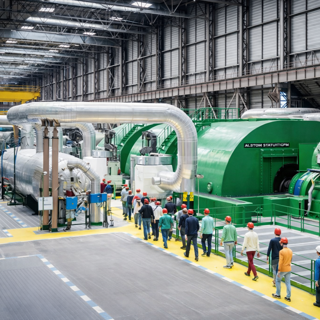 Visites présentielles scénarisées d'usines et sites industriels